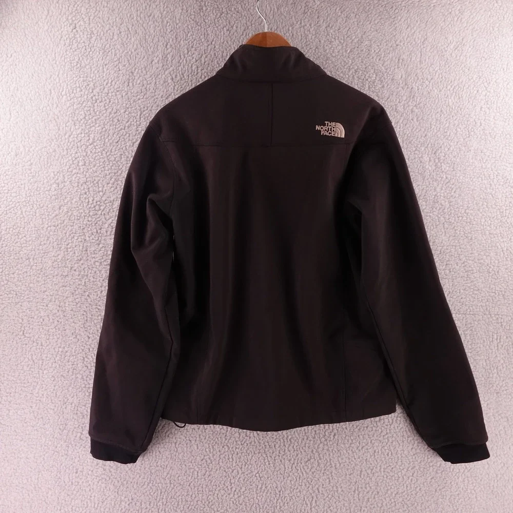 The North Face Apex Bionic Softshell Jacket Mens M Black Full Zip Windbreaker
